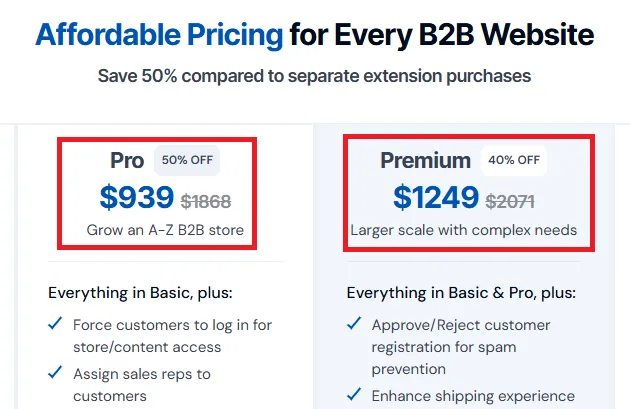 Bsscommerce 50% discount offer