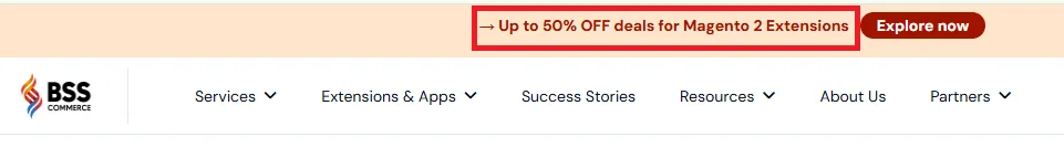 Bsscommerce 50% off offer